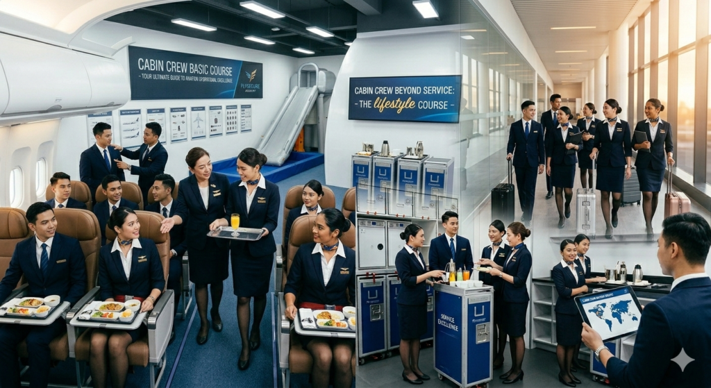 Flight attendant lifestyle course
